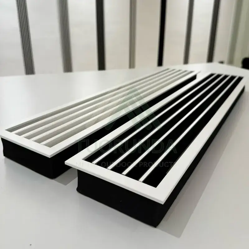 Outdoor Aluminum Integrated Strip And Air Vent Outlet